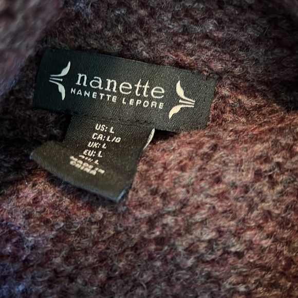 Nanette knit sweater. Size L. EUC. - Picture 3 of 4
